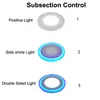 円形/正方形RGB LEDパネルライトコントロール6W / 9W / 16W / 24Wの陥凹LEDの天井パネルライトAC85-265V RGBパネルライトCrestech