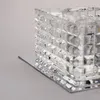 Квадратный светодиодный прожектор светильника современного хрустального стекла 5W светодиодные потолочные светильники гостиная фойеристое коридор крыльцо кристалл подсветка диаграммы диаметр