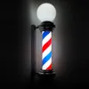 Salón de luz LED de pared de la lámpara de la lámpara de pelo Peluquería de 32 pulgadas giratoria de poste del peluquero luz de insignia de las luces
