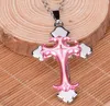 Eppacket DHL Fashionable Christian Electroplate Drop Oil Cross Pendant Halsband Dan20 Mix Order Pendant Halsband