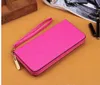 new famous fashion single zipper cheap women pu M leather wallet lady ladies woman long purse whole318w