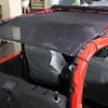 Sleshade Car Sleshade Mesh 2Door Sun Protect Insulation Net for Jeep Wrangler JL 2018+ الملحقات الخارجية للسيارات (قصيرة)