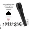 Hot Promotion Universal Wired Uni-directional Handheld Dynamic Microphone Voice Recording Noise Isolation Microphone Black