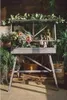 Solid Wood Ground Glass Flower House Furniture Greenhouse Fleshy Plant Sunshine Warm Room Frost-proof Indoor Balcony rack Garden Retro Flowers Frame