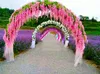 Wisteria Wedding Decor Artificial Decorative Flowers Garlands for Festive Party Wedding Home Supplies Multicolor 110cm/75cm A-874