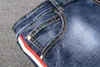 Designer Mens Jeans Fashion Stripe Classic Style Pants Skinny Fit Motorcykelcyklisten Denim Men S DESIGNE PANT TOPP SVALITET HIP HOP SO2025