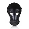 Bondage New Slave Mask Headgear Sexy Facemask Head Hoods Restraints Hat Foleplay Fantasy #R45