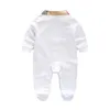 Plaid Baby rompers Spring Autumn Long Sleeve Baby Boy Girl Romper Infant Warm jumpsuits Kids Cotton baby clothes JY8357535892