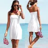 Beachwear moda feminina plage moda praia vestido de banho protetor solar vestidos playa fita envolto het Strand vestidos praia corda soleli playero