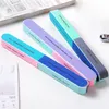 NAD017 1pc Six sided nail Polish File nail art Sanding drill for nail salon tool new user practice at home 18cm length