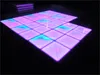 2 sztuki Wodoodporna IP65 DMX 31CH Top Disco Dance Floor 720 RGB Kolorowe LED 1M * 1M RGB Light Up Dance Flooring