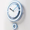 Wall Clocks 1Pcs Pollution-Free Acrylic Fashion Clock Living Room Creative Mute Bedroom Pendulum Home Modern1