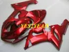 KAWASAKI Ninja için enjeksiyon kalıp Fairing Kit ZX6R 05 06 ZX 6R 636 2005 2006 ABS Sıcak kırmızı Marangozluk karoseri KK09