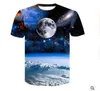 Earth T shirt Men Space Tshirt Moon 3d T-shirt Hip Hop Tee Cool Mens Clothing 2019 New Summer Casual Short Sleeve