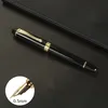 Fountain Pen Cheio Metal Golden Clip Luxo Canetas de Alta Qualidade Escrita Suprimentos Artigos de Papelaria Escola Supplies1