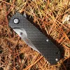 Fliper Carbon fiber hunting knife Folding Knife Skinner Blade Knives Camping Survival Hunting Tactical Knife EDC Tools