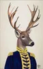 High Quality 100% Handpainted Modern Decorative Oil Paintings on Canvas Animal Paintings Deer Home Wall Decor Art A943