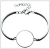 braccialetti vuoti a sublimazione per materiali di consumo per gioielli con bracciale con stampa a trasferimento a caldo di moda per donna Nuovo arrivo