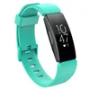 Silikonhandtag Bandband för Fitbit Inspire / Inspire HR Aktivitetsspårare SmartWatch Ersättning Watchband Wrist Strap Armband