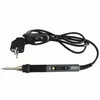 Freeshipping C60W Electric Soldering Iron Lcd Adjustable Temperature Welding Solder Station Heat Pencil 2Pcs Tips Soldering Iron