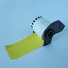 4 X Rolls Yellow Brother Compatible Etiketter DK 22606 DK-22606 DK22606 DK-2606 DK2606 DK 2606 Termiska filmetiketter inte papper