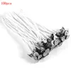100pcs/pack 8/10/12/14/15/20cm White Diy Wick Cotton Core Candle Making For Art Candles Pre Waxed Accessories Decor C19041901