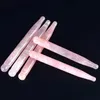 Best Quality Facial Massage Wand 100% Natural Mineral Crystal Rose Quartz Massage Wand Gua Sha Stone Tool