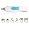 Portable nouveau 2020 Mini diamant Dermabrasion 6 pointes de diamant Portable Microdermabrasion beauté du visage soins du visage dispositif de rajeunissement de la peau