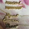 カスタム名9mmバタフライキューバリンクチェーンナンプレートピンクバタフライCHCZパンクマイアミリンクBLING BLING HIP HOP JEWELRY for Gift276W