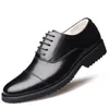 Männer Offizier Schuhe Drei Joint Männer Leder Uniform Militär Business Schuhe Schwarz Luxus Design Formale Kleid Männer Wohnungen