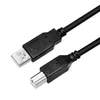 USB 2.0 Skrivarkabel A-Male till B-Man Adapter Cord för Canon Epson HP Zjiang 1,5m 3m 5m