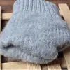 Winter Touch Screen Gloves Women Men Warm Stretch Knit Mittens Imitation Wool Full Finger Guantes Female Crochet Luvas Thicken DLH003