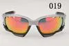 Luxury-2017 çene polarize güneş gözlüğü açık spor bisiklet güneş gözlüğü giyiyor erkekler kadınlar spor açık güneş gözlüğü bisiklet gözlük 3 lens263s