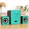 colorful D-201 desktop computer Combination Speakers audio notebook mobile phone small speaker mini usb subwoofer dhl free