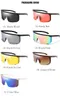 Sunglasses Women Men 2020 Oversize Mask Shape Shield Black Lens Sunglasses Lady Sexy Fashion Men Flat Top Windproof UV400 Glass5545794