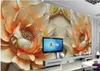 3D Wallpapers Fiore sollievo wallpaper Sfondi muro peonia di soccorso decorazione pittura pittura rilievo della parete dell'affresco