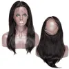 360 Lace Frontal Encerramento com Bundles Hetero Perucas com o Cabelo Do Bebê 8A Onda Do Corpo Brasileiro Virgem Do Cabelo Humano Pré Arrancadas Linha De Cabelo Natural