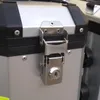 Stal nierdzewna pudełko boczne boczne skrzynka narzędziem worka blokująca część sprzętowa motocykl aluminium aluminium stałe klamra DIY ręcznie robione
