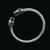 Bracciale di lupo in acciaio inossidabile Bracciale di gioielli Viking Accessori di moda VIKING BRACCHETTO CUFFAGGI DEGLI FEMMA 313B