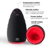 Oral Lick Suck Masturbator 6 Speeds Heating Vibrating Masturbator Electric Lick Suck Automatic Oral Waterproof Sex Toy For man3467199