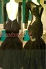 Modest Backless Sheer Mermaid Prom Dresses 2022 Manica lunga Applique africana Abiti da festa Robe De Soiree Pageant Abito da sera formale