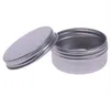 Frete grátis 15g de alumínio Lip Gloss Container 15ml batom Metal Box Jar Lip balm Embalagem Cosméticos