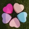 1pcs Spazzole per cuscinetti per camino in silicone tappetino a forma di cuore spazzole cosmetiche per pulizia delle uova a pennello per la lavabo di bellezza