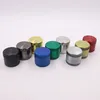 Mais colorida liga de zinco Herb Moer Spice Miller Grinder Crusher Grinding desbastado por Bong Tobacco Cigarette Smoking Hot bolo DHL grátis