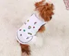 ПЭТ жилет летние новые собаки одежды эластичные расшитые одежды любимчика игрушечного Fadou поставляет оптовые собака щенок случайный дышащей прохладный жилет