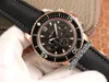 Nieuwe OMF FiveTy Fathoms 5085F-3630-52A ETA A7750 Automatische Chronograph Mens Horloge Beste Editie Rose Gold Black Dial Black Nylon Strap Puretime