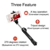 Ny bärbar utdragbar handhållen Bluetooth Remote Shutter Selfie Phone Stick Tripod Monopod Remote Control Stand Holder8105180