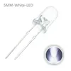 5 Kolory 5mm Okrągły diody LED Żarówka Super Bright Emitting Diodes Lampa Zielony Żółty Biały Czerwony Elektroniczny Assorted DIY Kit