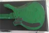 Custom Shop Bongo Musics Green Quilted Maple Top 6 Strängar Bassgitarr