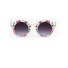 Zilead mignon enfants lunettes de soleil filles enfants garçons bébé marque UV400 Protection lunettes de soleil rond mignon mode Cool Gafas9677930